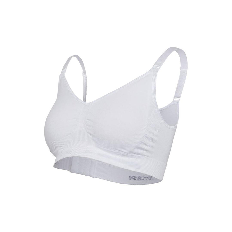 Carriwell Original Maternity + Nursing Bra - White-Nursing Bras-White-S | Natural Baby Shower