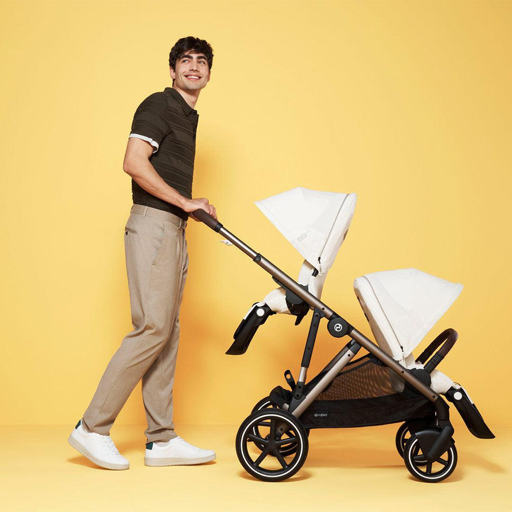 CYBEX Gazelle S Seat Unit (2023) - Moon Black - Black-Stroller Seats-Moon Black-Black | Natural Baby Shower