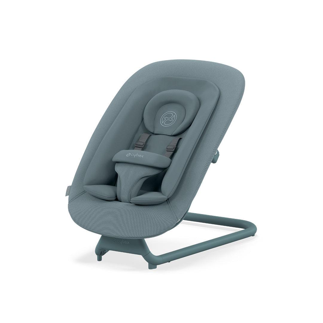 【美品・箱付き】Cybex バウンサー Stone Blue CYBEX Gold Bouncer - Stone Blue