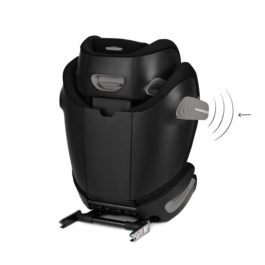 CYBEX Solution S2 i-Fix Car Seat - Moon Black-Car Seats- | Natural Baby Shower