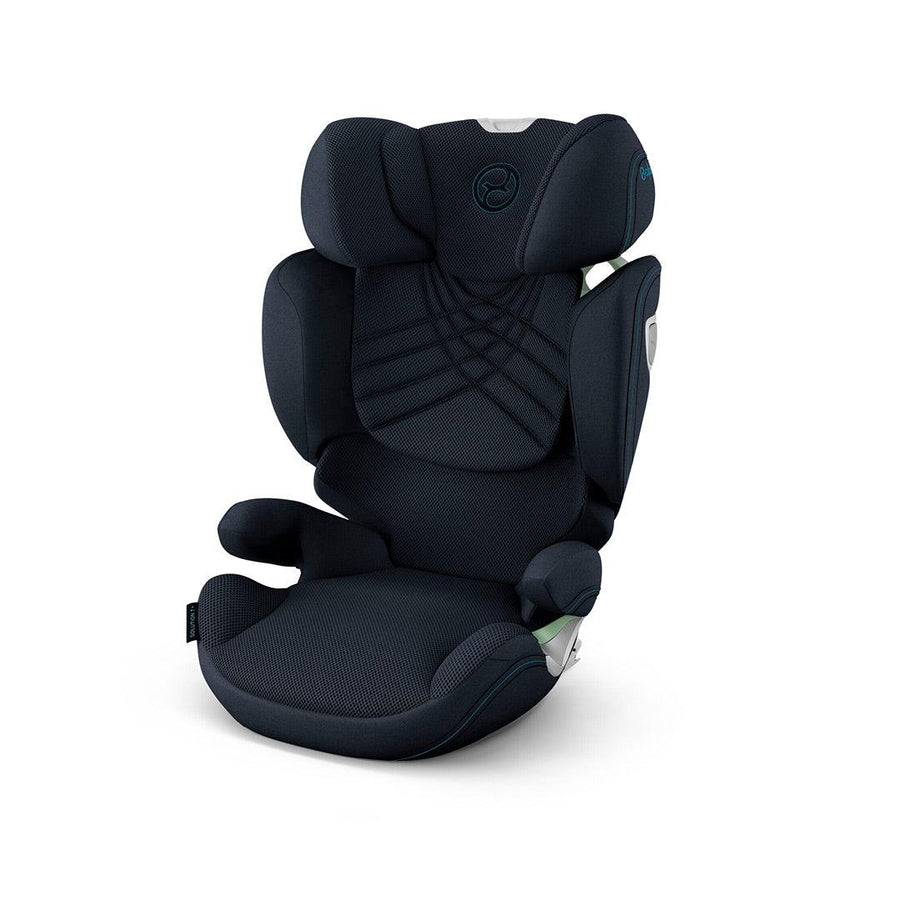 CYBEX Solution T i-Fix Plus Car Seat - Nautical Blue-Car Seats-Nautical Blue- | Natural Baby Shower