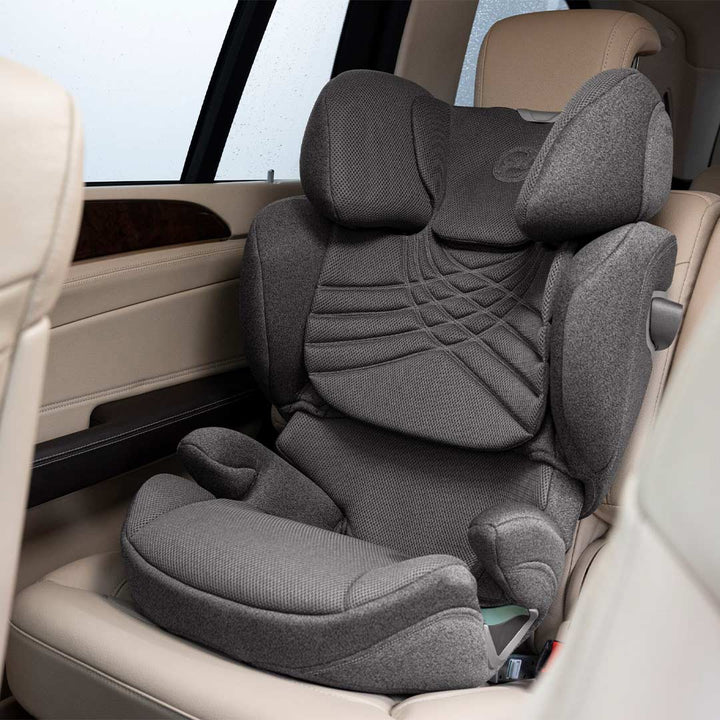 CYBEX Solution T i-Fix Plus Car Seat - Mirage Grey-Car Seats-Mirage Grey- | Natural Baby Shower