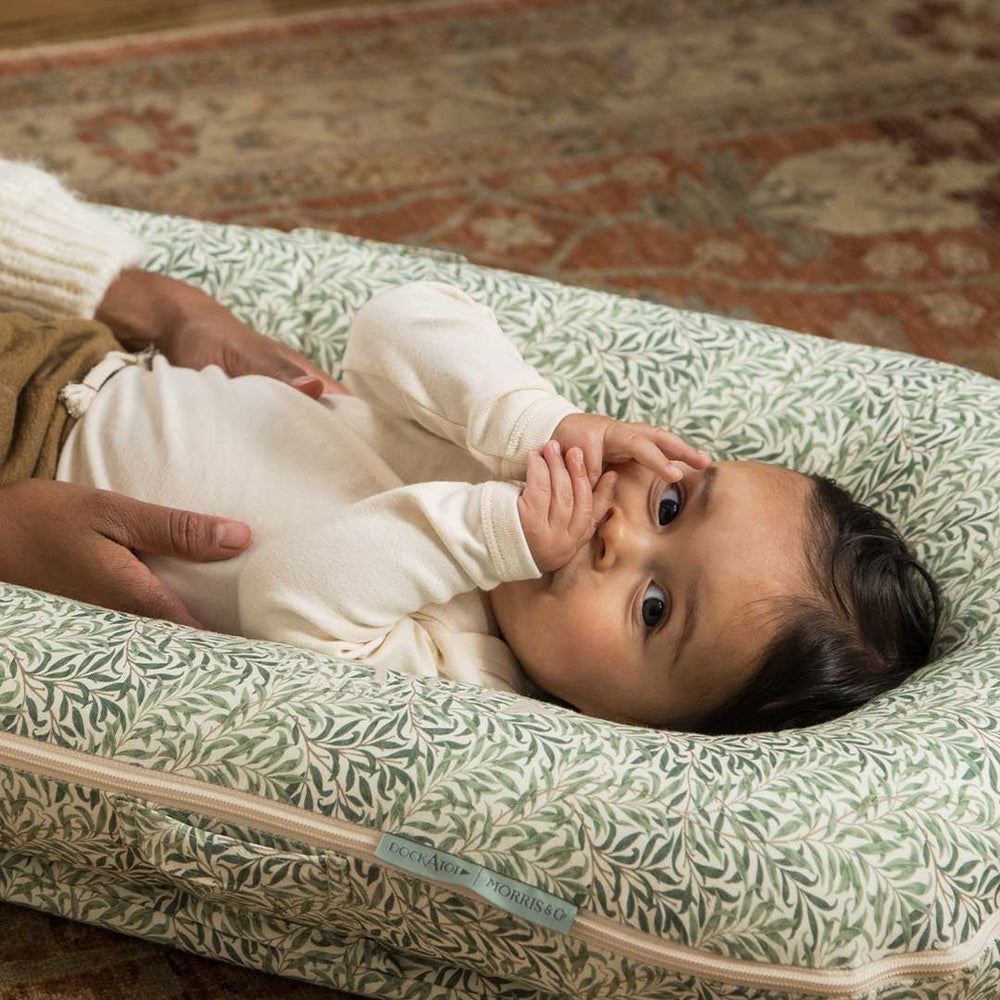DockATot Deluxe+ Dock - Willow Boughs-Baby Nests- | Natural Baby Shower