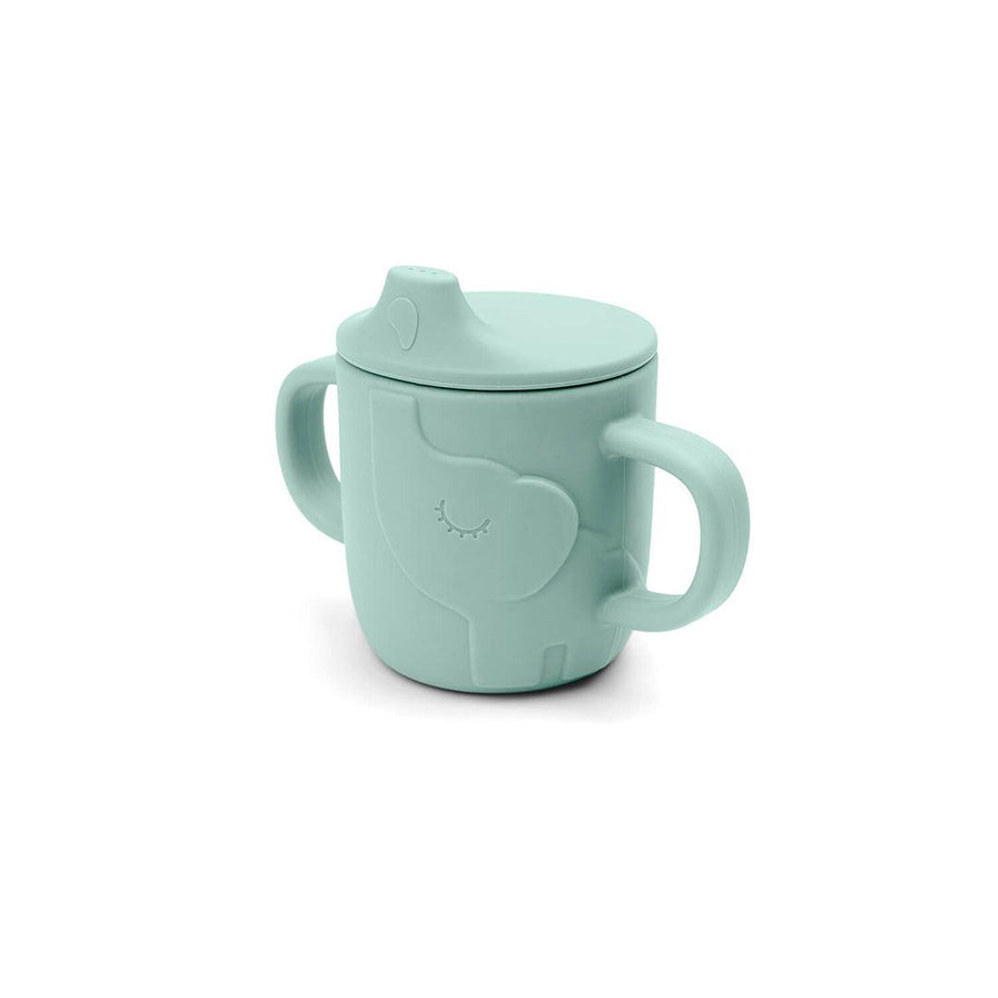 Done by Deer Peekaboo Spout Cup - Elphee - Blue-Cups- | Natural Baby Shower