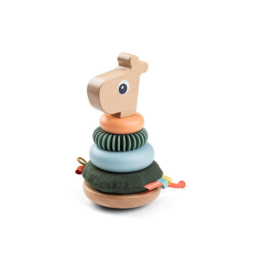 Done by Deer Stacking Tower - Colour Mix - Raffi-Stacking Toys-Colour Mix- | Natural Baby Shower