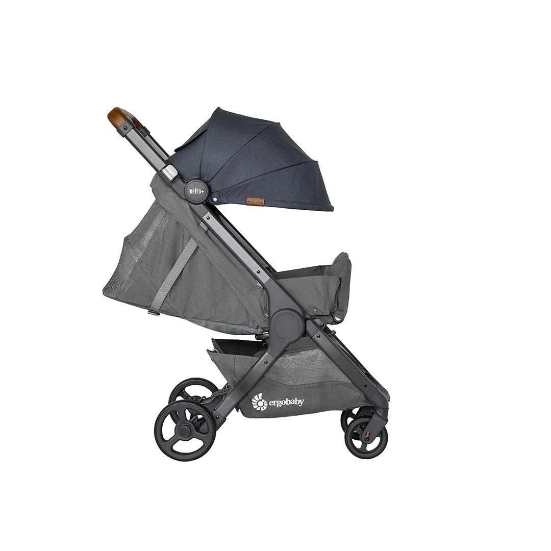 Ergobaby Metro+ Deluxe Compact Stroller - London Grey-Strollers-London Grey- | Natural Baby Shower