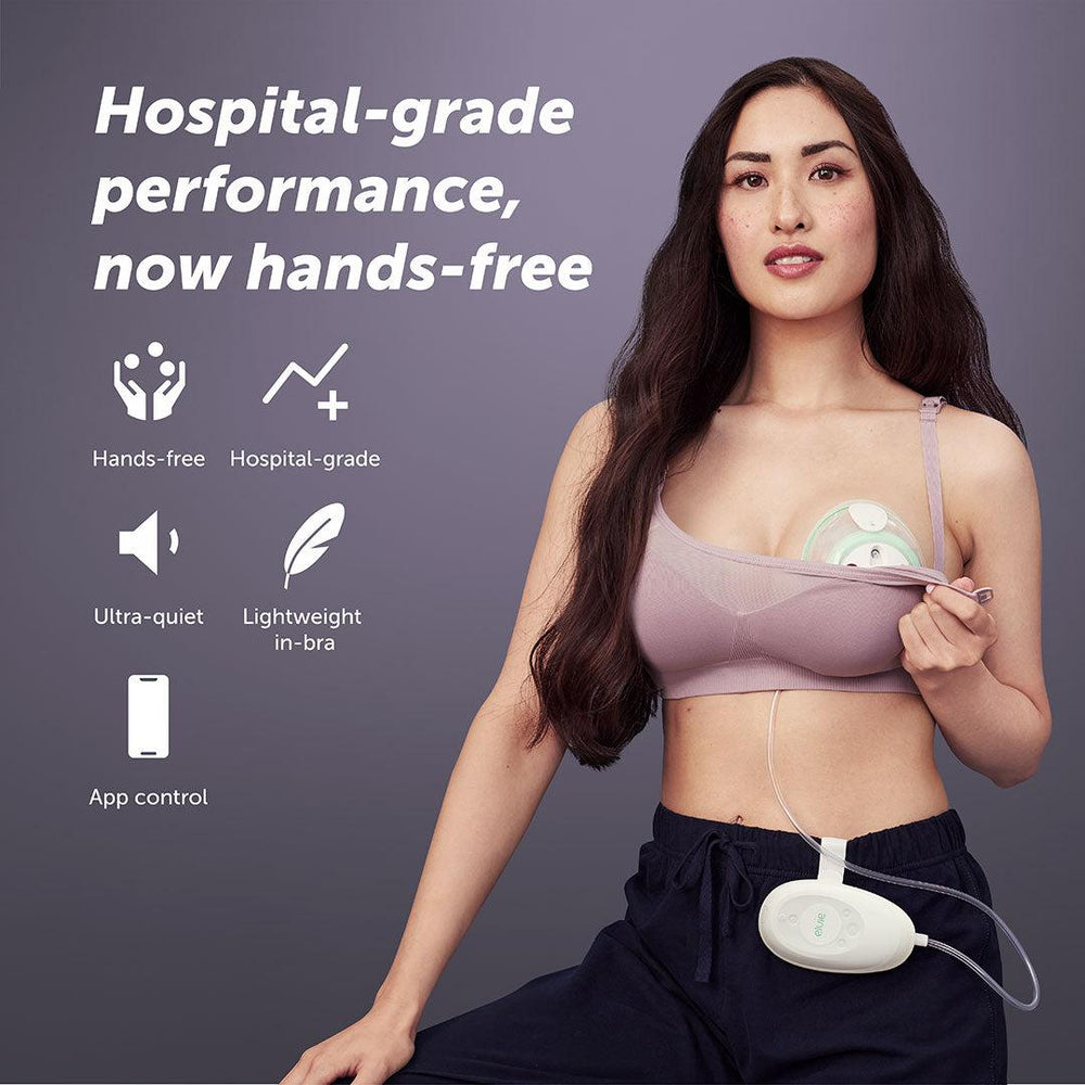 Elvie Stride Breast Pump - Single-Breast Pumps- | Natural Baby Shower