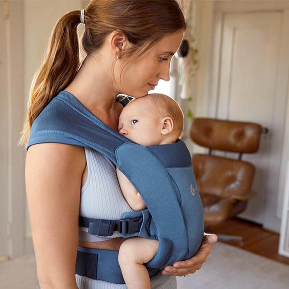 Ergobaby Embrace Newborn Carrier - Blue-Baby Carriers- | Natural Baby Shower