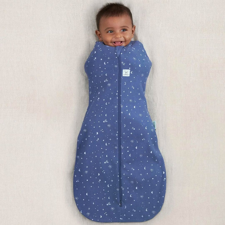 ergoPouch Cocoon Swaddle Bag - Night Sky - TOG 0.2-Swaddling Wraps-Night Sky-0-3m | Natural Baby Shower