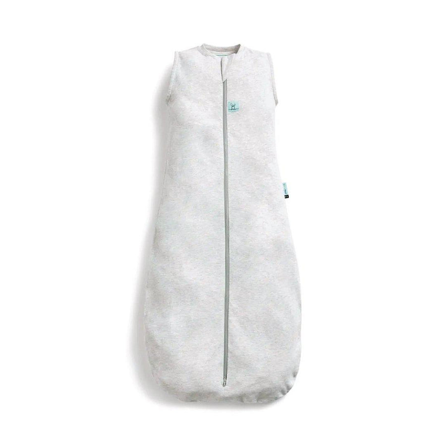 ergoPouch Jersey Sleeping Bag - Grey Marle - TOG 1.0-Sleeping Bags-Grey Marle-3-12m | Natural Baby Shower