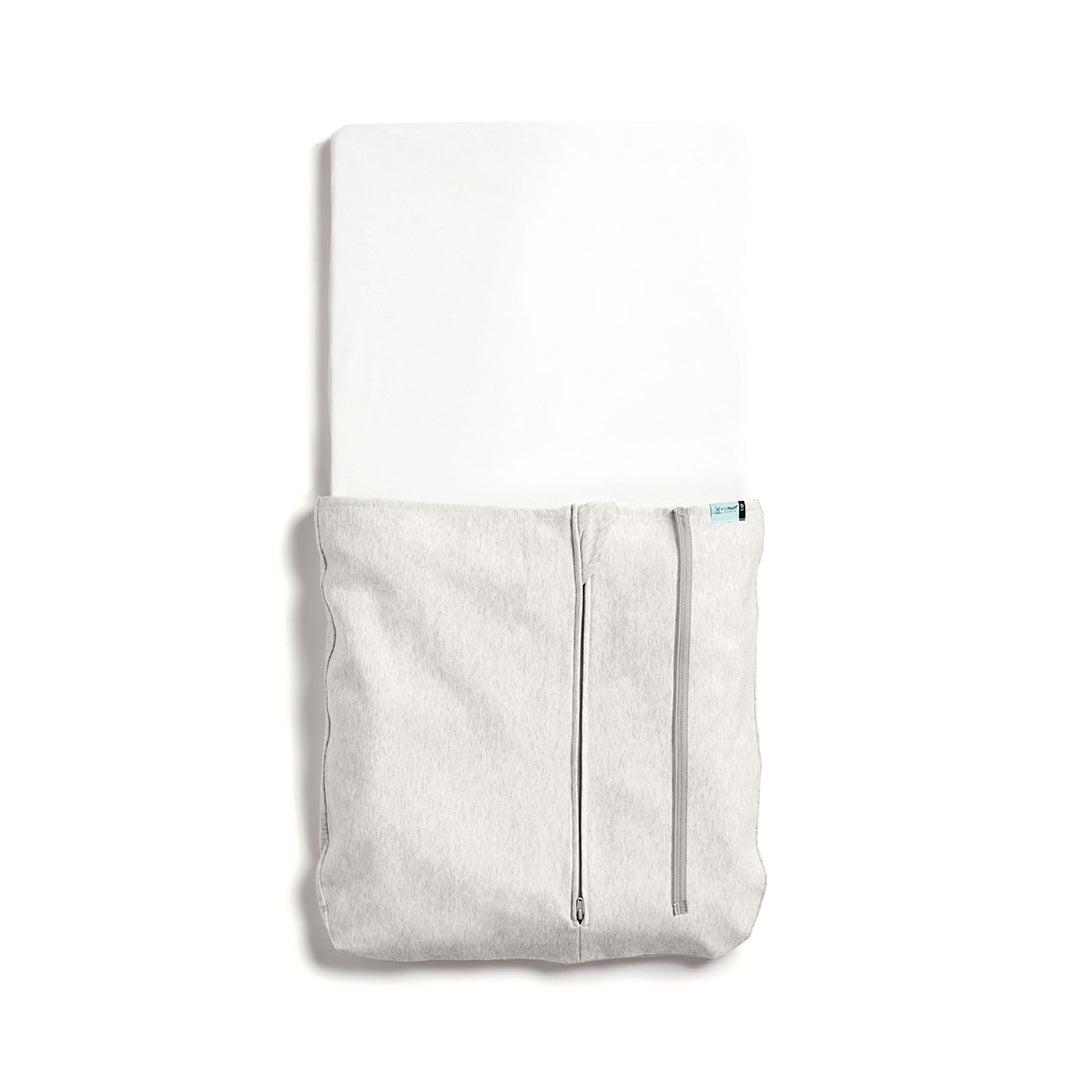 ergoPouch Cot Tuck Sheet Grey Marle Natural Baby Shower
