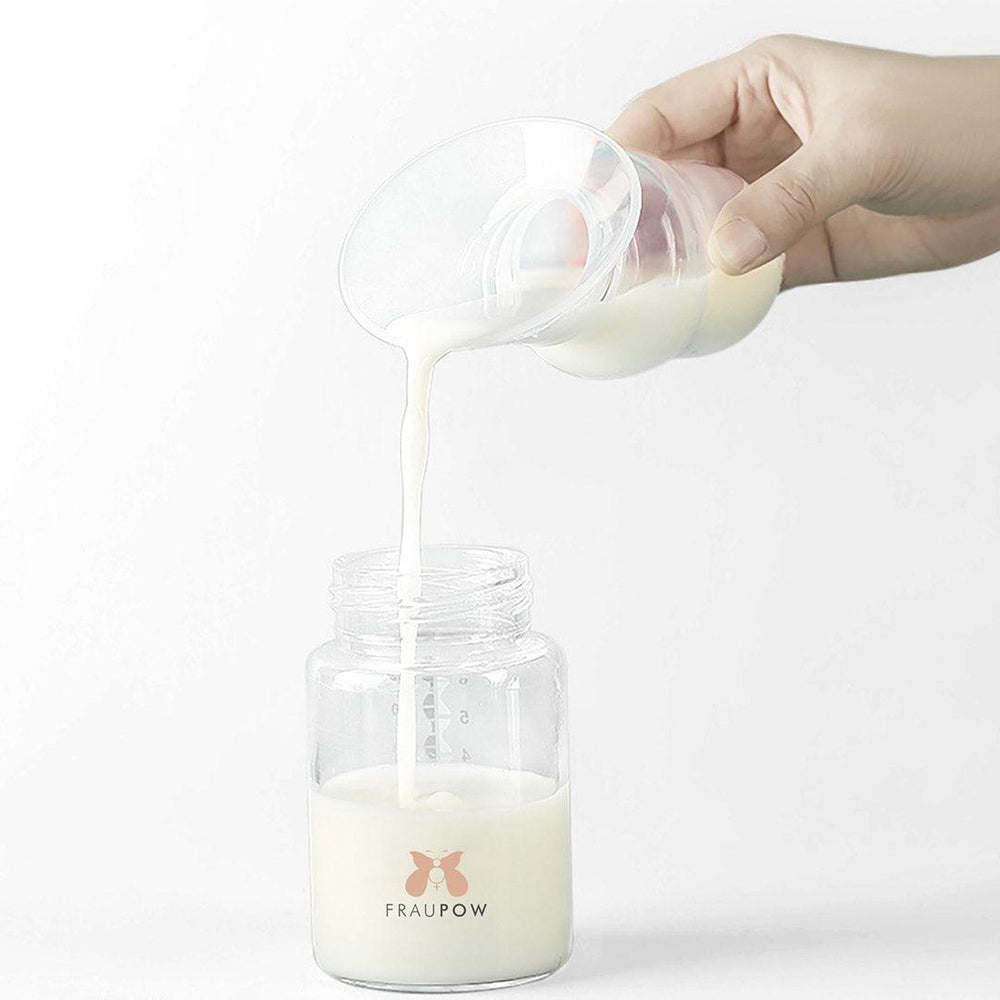 Fraupow Manual Breast Pump + Milk Collector-Breast Pumps- | Natural Baby Shower