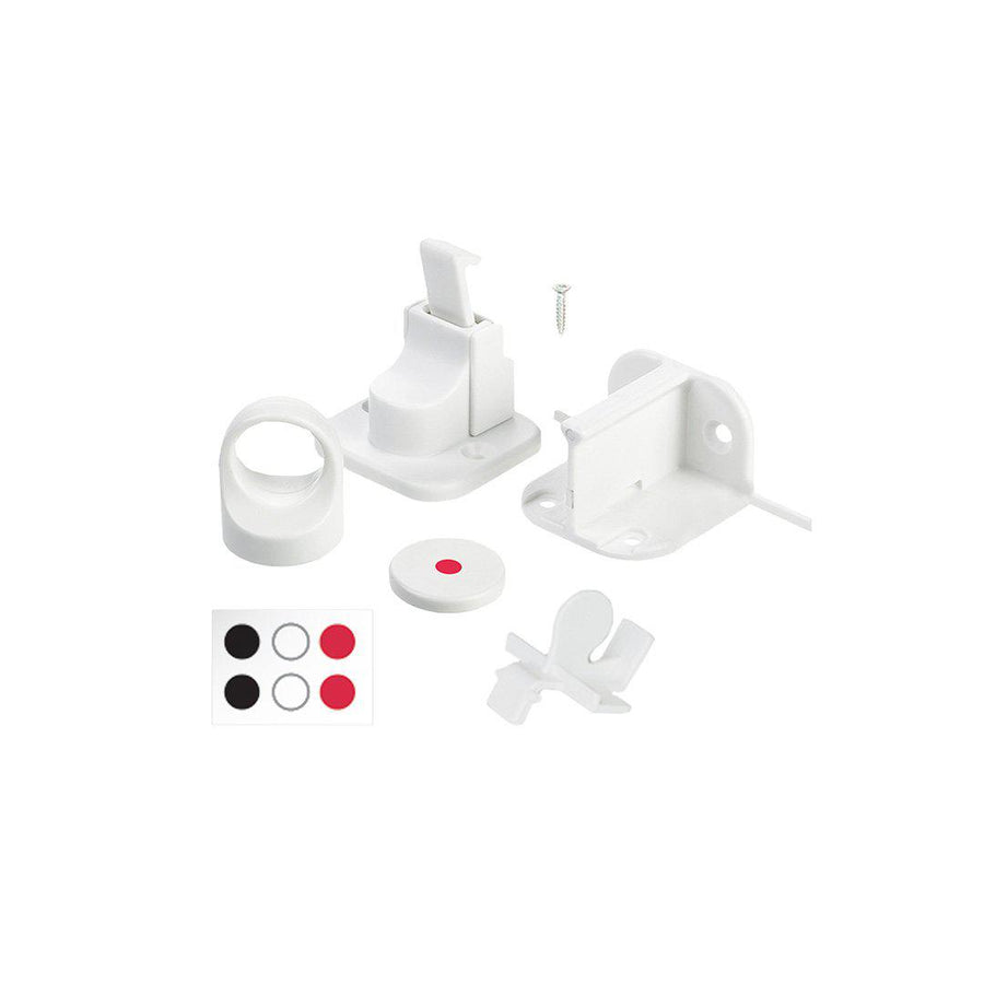 Fred Invisible Magnet Locks - Pure White V2 - 2 Pack-Home Safety-Pure White V2- | Natural Baby Shower