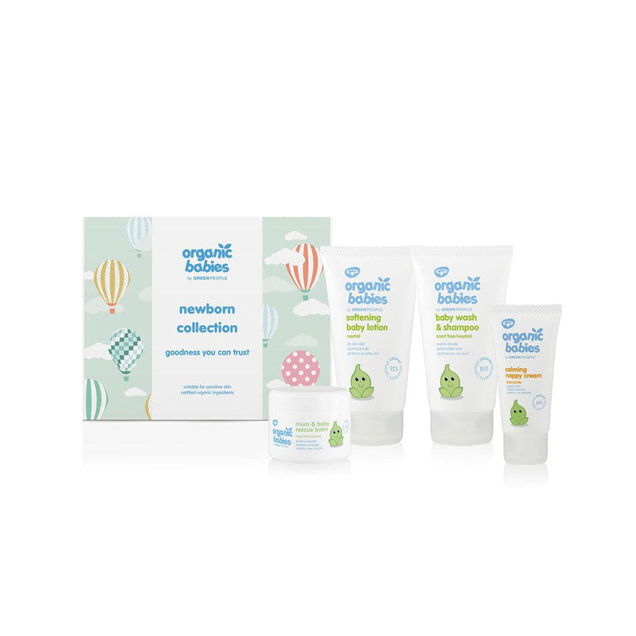 Green People Organic Babies Newborn Collection-Body Lotions + Creams- | Natural Baby Shower
