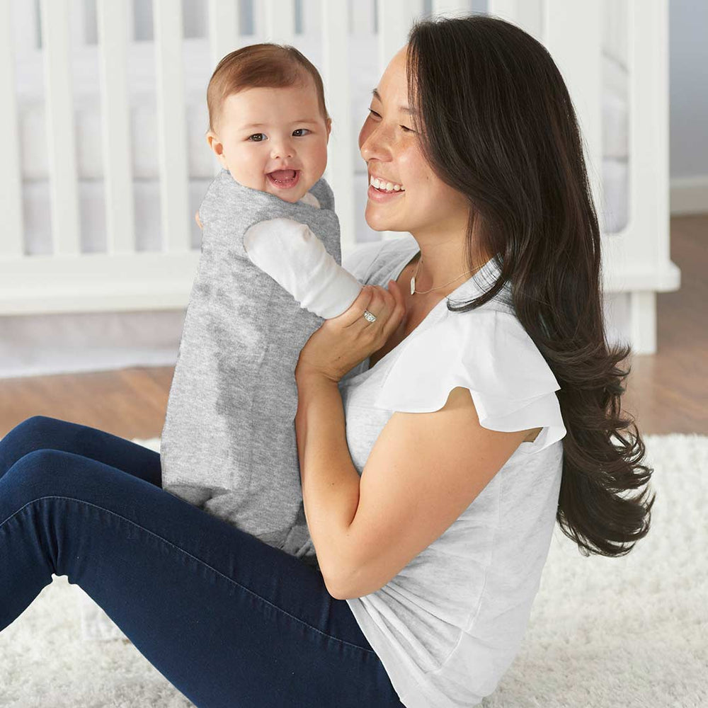 HALO SleepSack Sleeping Bag - Grey - TOG 0.5-Sleeping Bags-0-6m-Grey | Natural Baby Shower