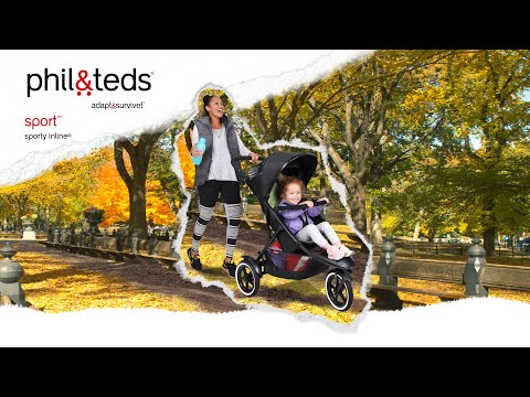 Phil & Teds Sport Pushchair - Charcoal