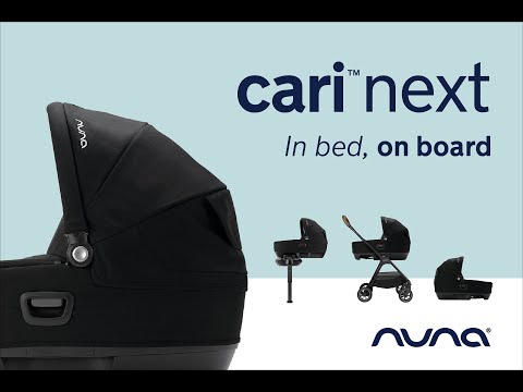 Nuna CARI NEXT Carrycot Car Seat - Caviar