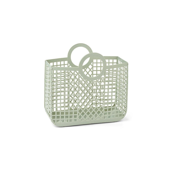 Liewood Bloom Basket - Dusty Mint-Children's Baskets-Dusty Mint- | Natural Baby Shower