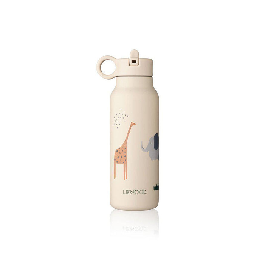 Liewood Falk Water Bottle - Safari - Sandy Mix-Drinking Bottles-350ml- | Natural Baby Shower