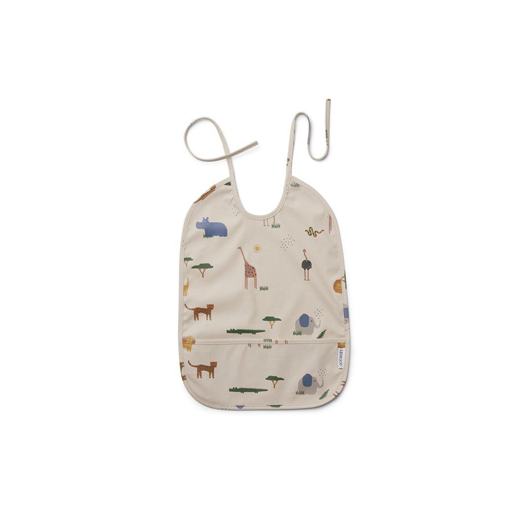 Liewood Lai Bib - Safari - Sandy Mix-Bibs- | Natural Baby Shower