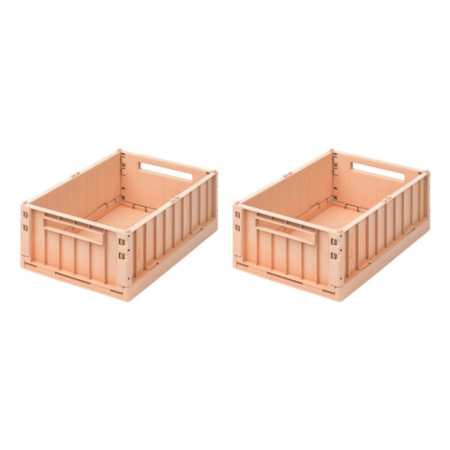Liewood Weston Storage Boxes - Tuscany Rose - Medium - 2 Pack-Storage- | Natural Baby Shower