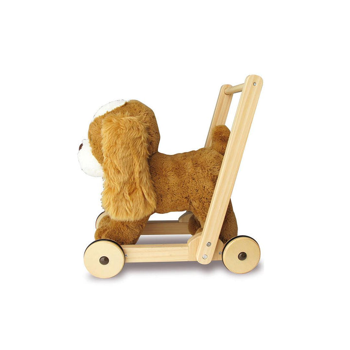 Little Bird Told Me - Push-Along Dog - Peanut Pup (12m+)-Push-Alongs- | Natural Baby Shower