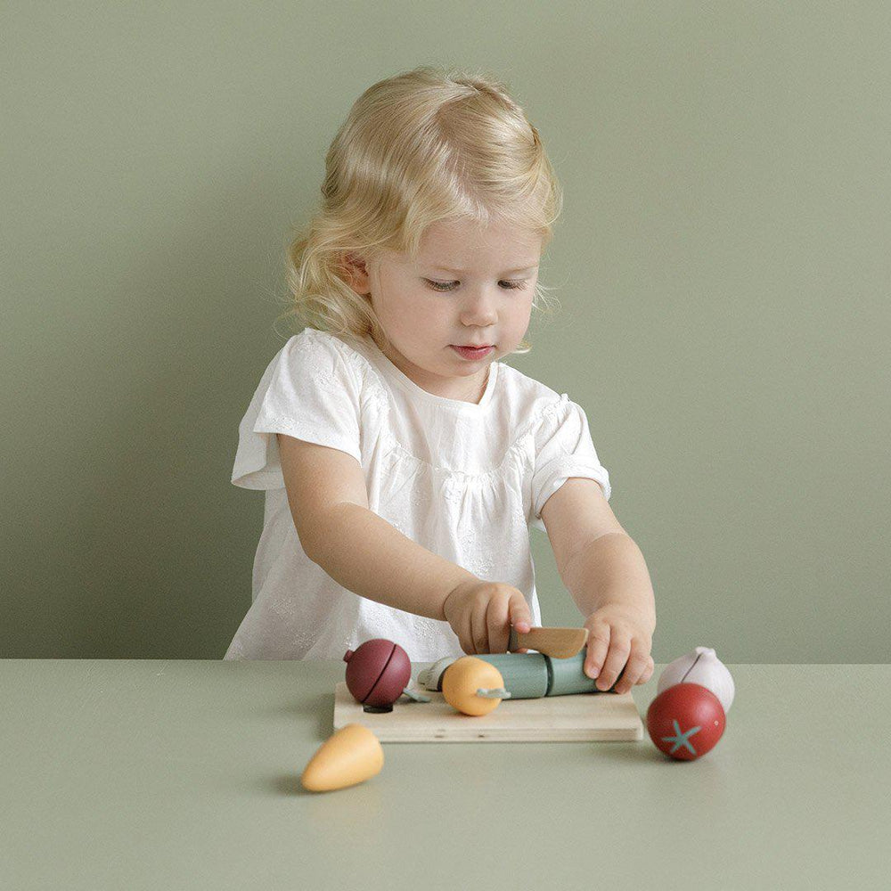 Little Dutch Cutting Board - Vegetables-Role Play-Vegetables- | Natural Baby Shower