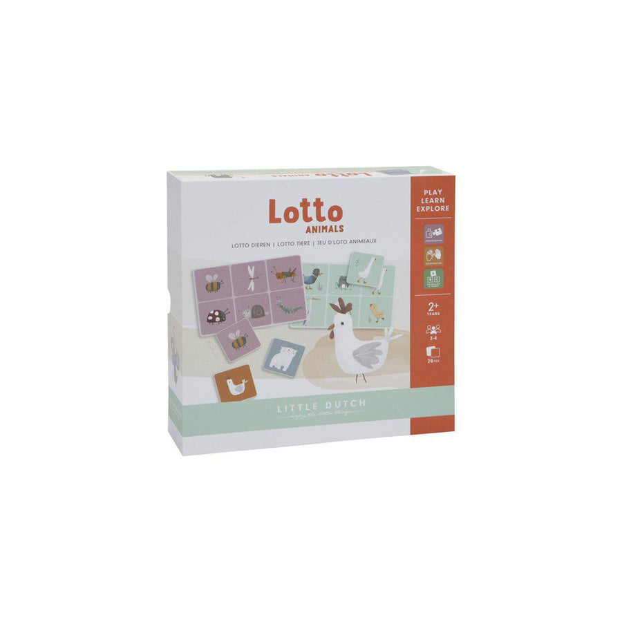 Little Dutch Lotto Game - Animals-Puzzles + Games-Animals- | Natural Baby Shower