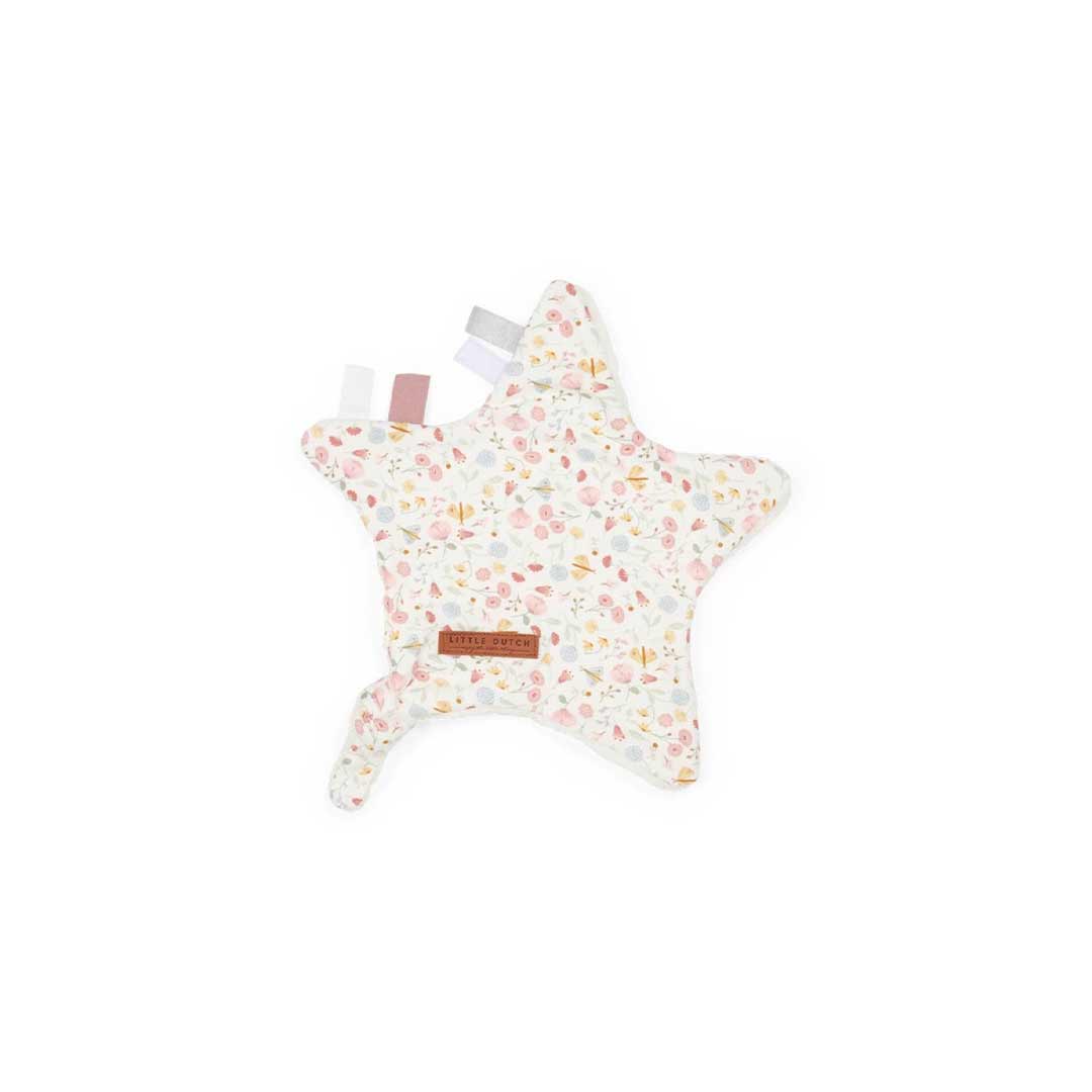 Little Dutch Star Cuddle Cloth - Flowers + Butterflies-Comforters- | Natural Baby Shower