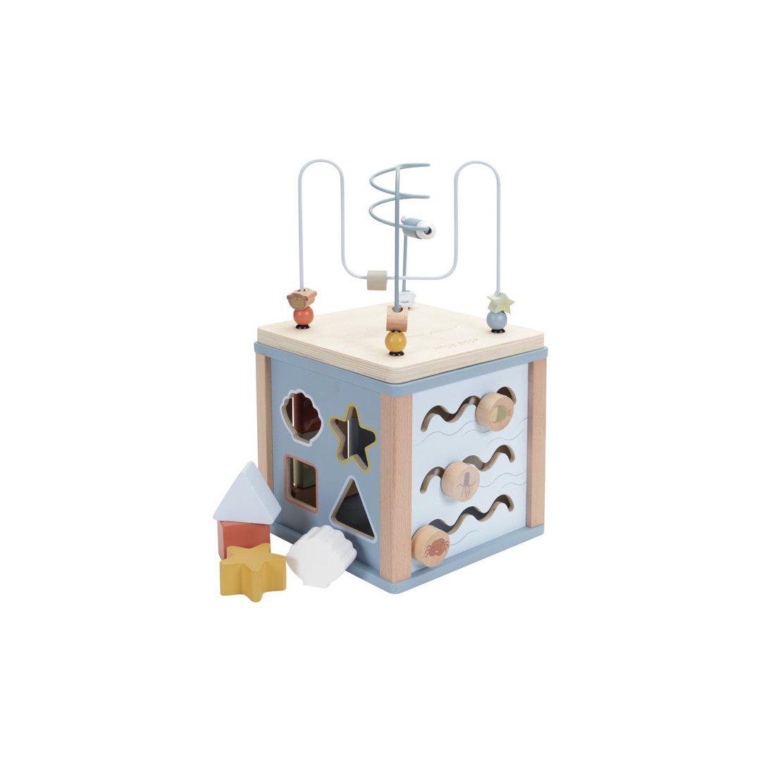 Activity Cube  Montessori Mama