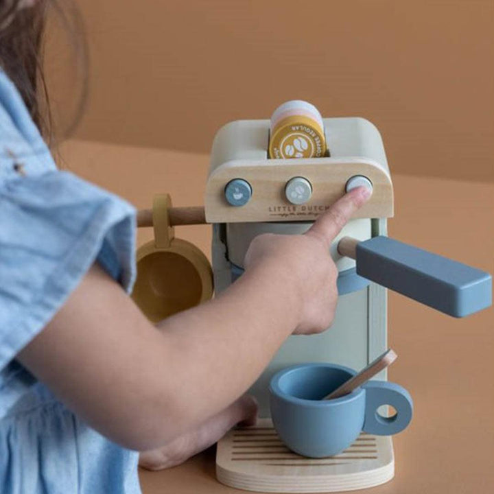 Little Dutch Wooden Coffee Machine-Role Play- | Natural Baby Shower