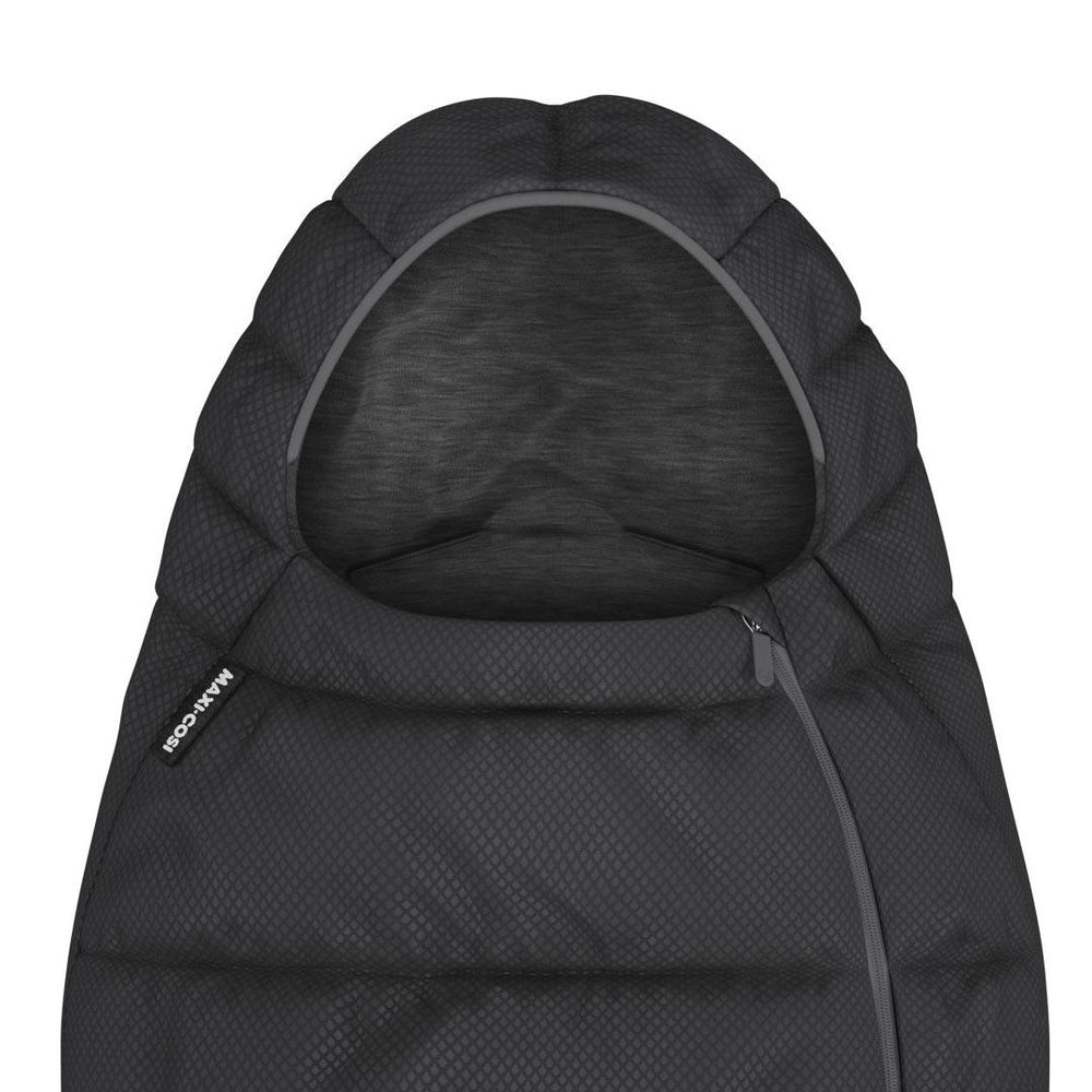 Maxi-Cosi Infant Carrier Footmuff - Essential Black-Car Seat Footmuffs- | Natural Baby Shower