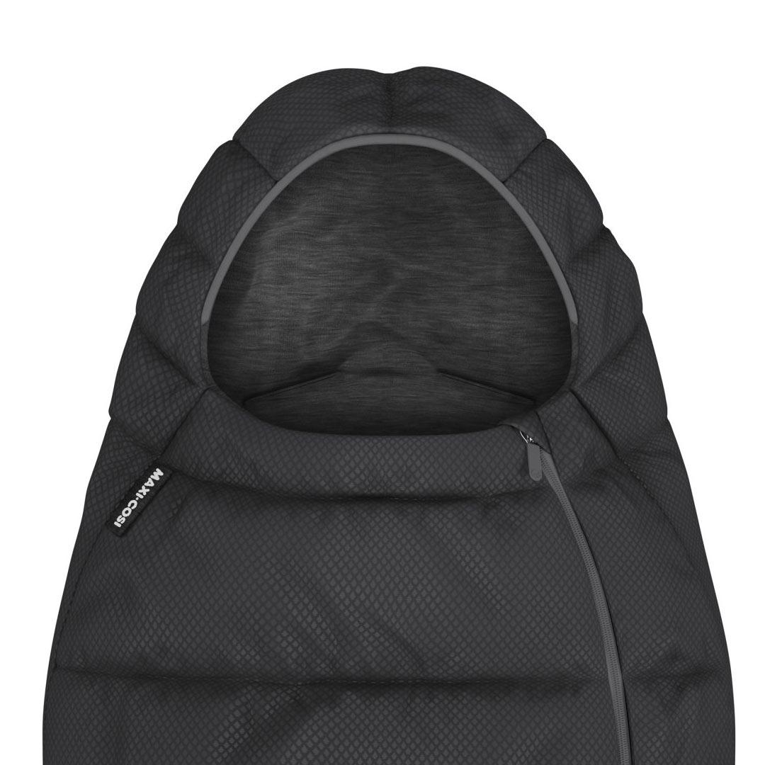 Maxi-Cosi Pebble 360 Base + Footmuff Bundle - Essential Black-Car Seat Bundles- | Natural Baby Shower