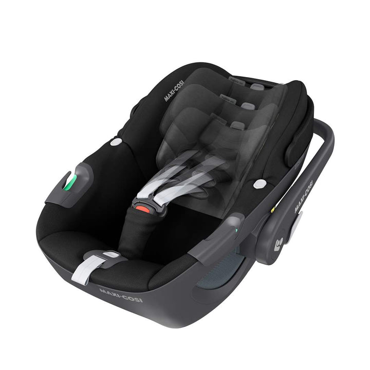 Maxi-Cosi Pebble 360 i-Size Car Seat - Essential Black-Car Seats- | Natural Baby Shower