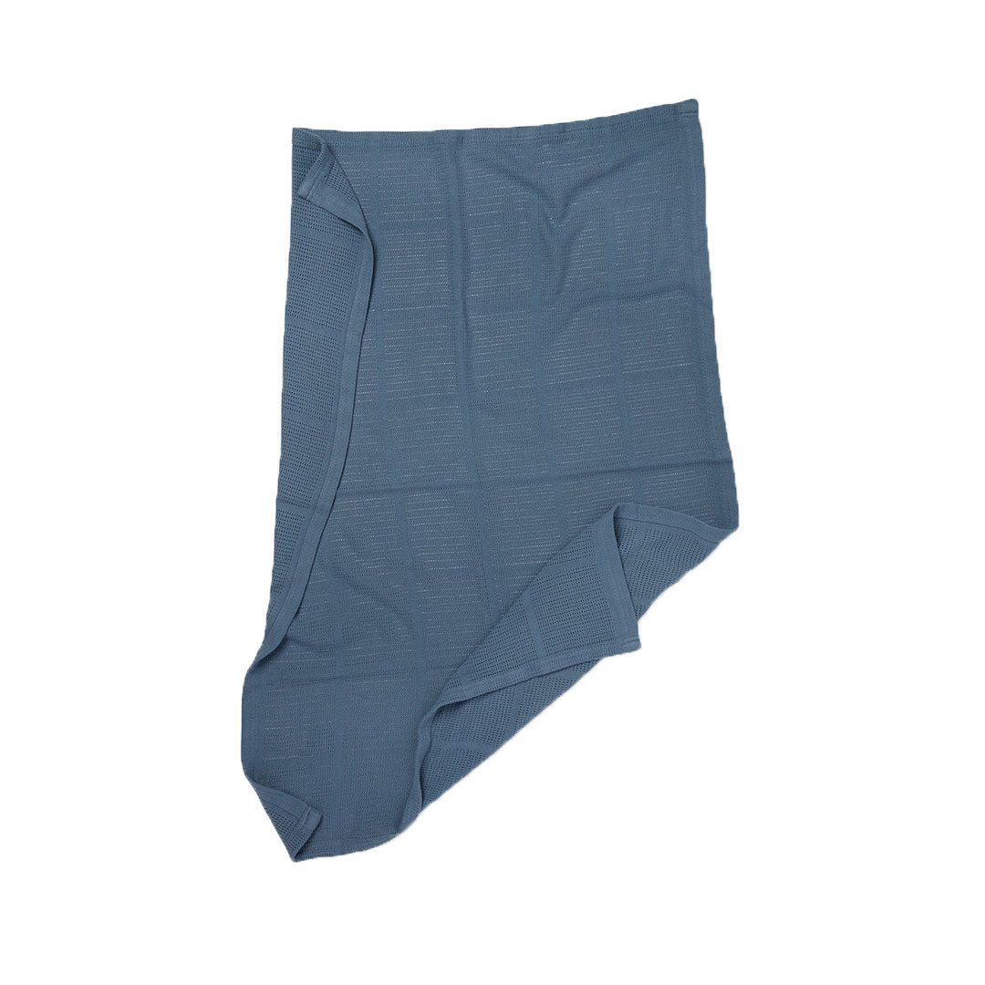 Cellular Blankets MORI Cellular Blanket in Blue Natural Baby Shower