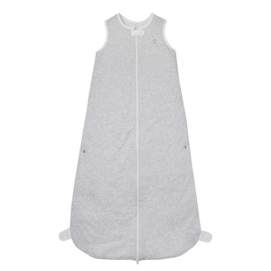 MORI Front-Opening Sleeping Bag - Grey - TOG 1.5-Sleeping Bags-Grey-0-6m | Natural Baby Shower