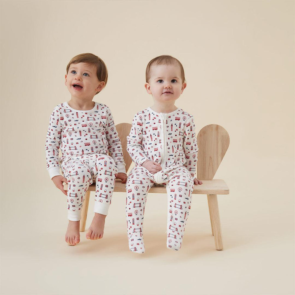 MORI Pyjamas - Little London-Pyjamas-Little London-6-9m | Natural Baby Shower