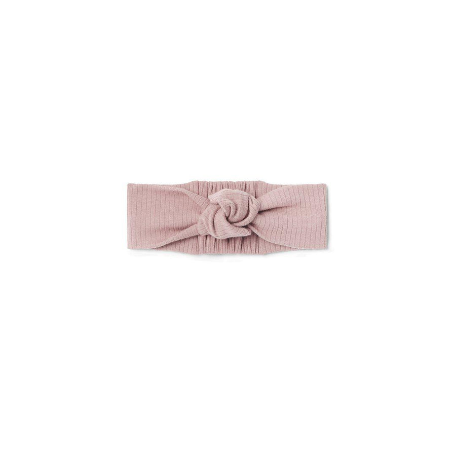 MORI Ribbed Headband - Rose-Headbands-Rose-One Size | Natural Baby Shower