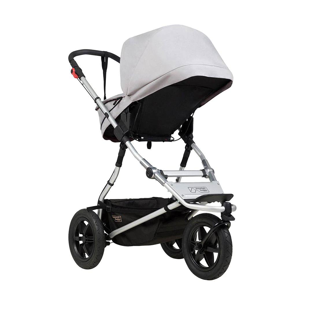 Mountain Buggy Urban Jungle Pushchair + Urban Jungle Carrycot Plus - Silver-Strollers- | Natural Baby Shower