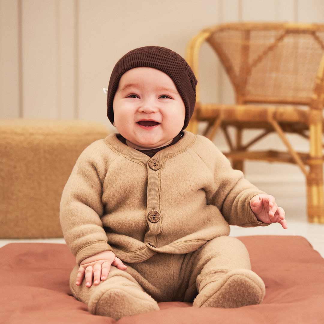 Musli Woolly Fleece Jacket Seed Natural Baby Shower