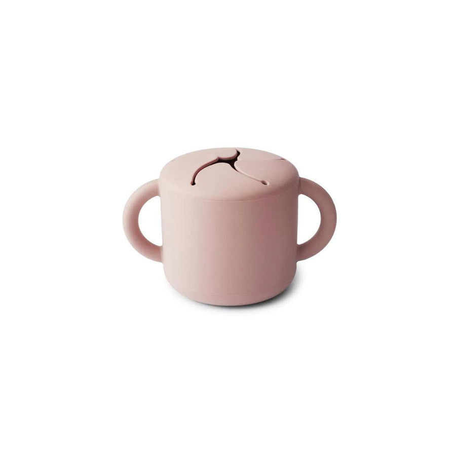 Mushie Snack Cup - Blush-Snack Cups- | Natural Baby Shower