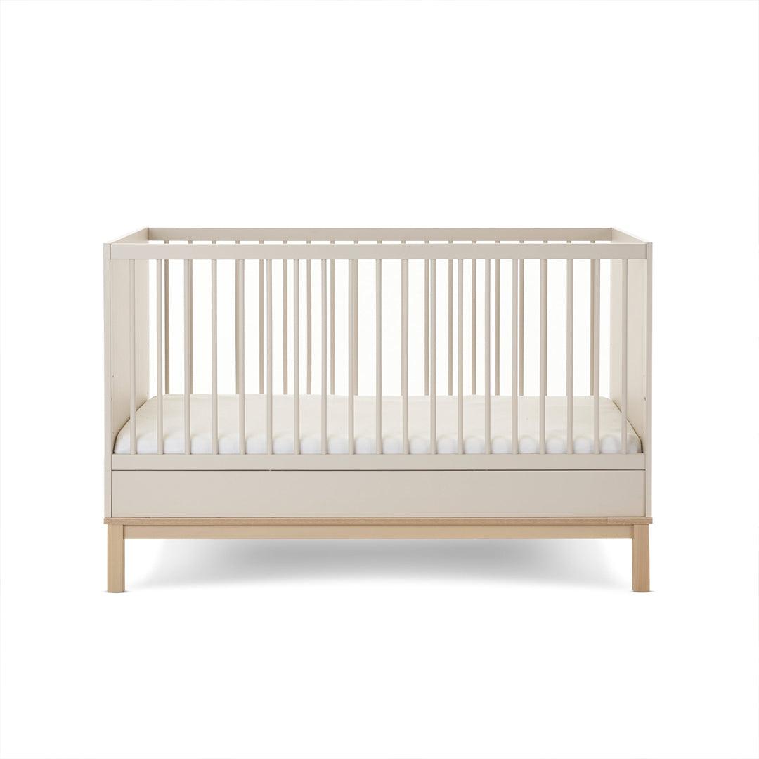 Obaby Astrid Cot Bed - Satin-Cot Beds-Satin-No Mattress | Natural Baby Shower