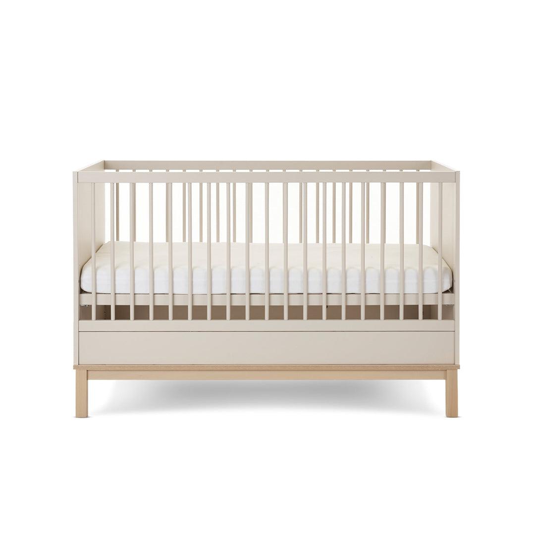 Obaby Astrid Cot Bed - Satin-Cot Beds-Satin-No Mattress | Natural Baby Shower