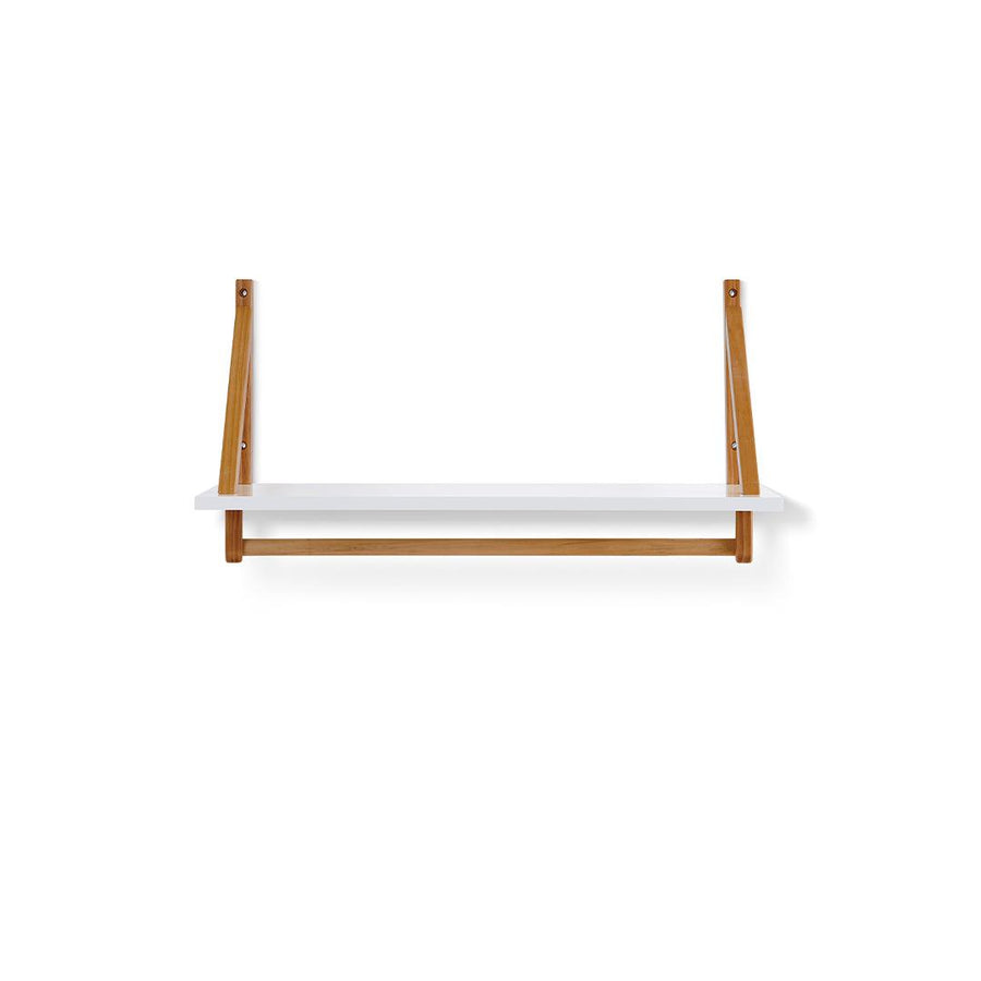 Obaby Maya Shelf - White + Natural-Shelves- | Natural Baby Shower
