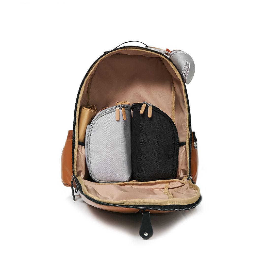 PacaPod Picos Pack Backpack Changing Bag - Tan-Changing Bags- | Natural Baby Shower