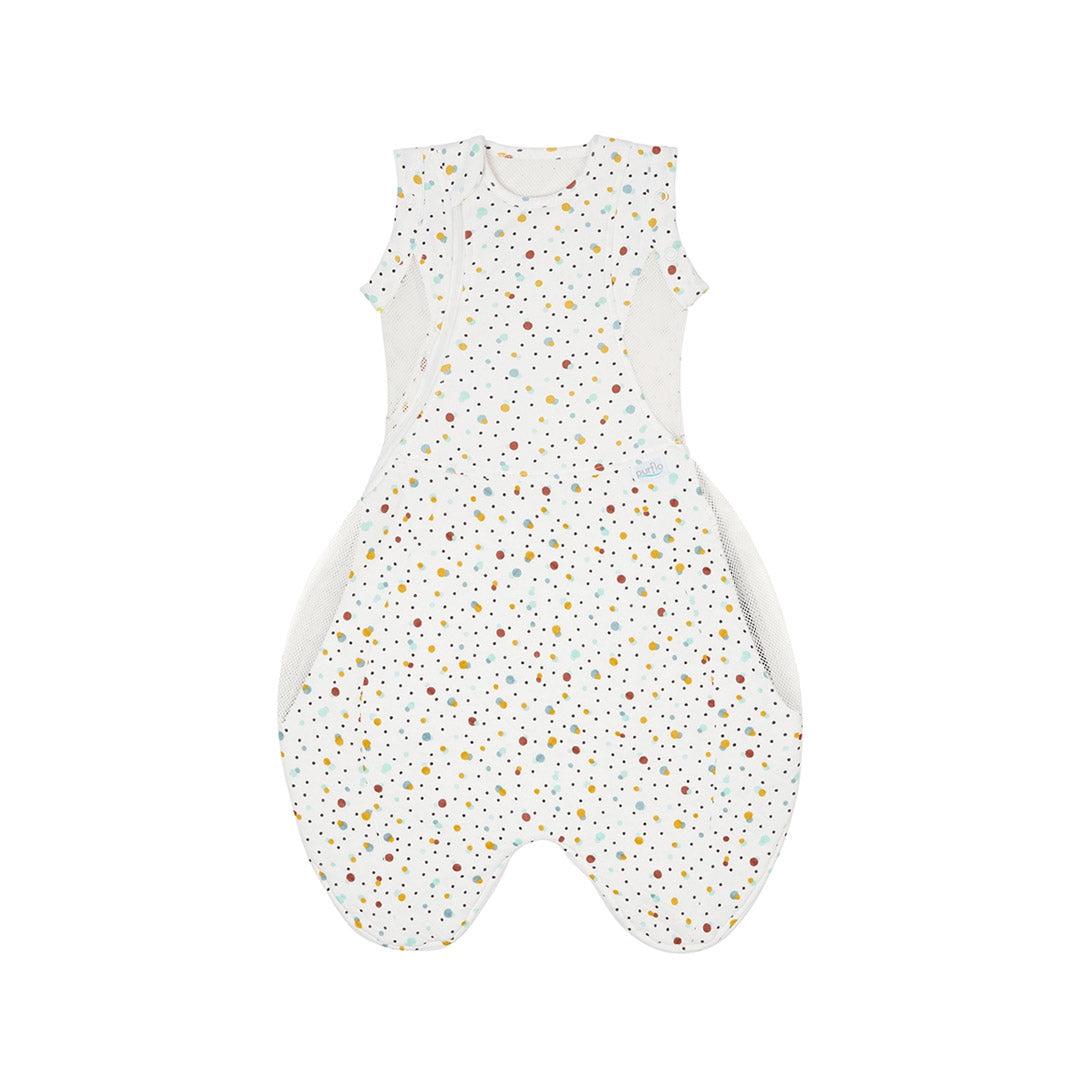 Purflo Swaddle To Sleep Bag Scandi Spot TOG 2.5 Natural Baby Shower