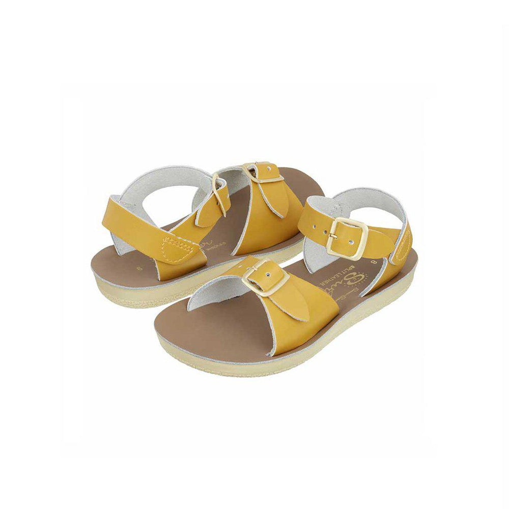 Salt-Water Sun-San Kid's Sandals - Surfer - Mustard-Sandals-Mustard-SW 5 Child (UK 4) | Natural Baby Shower