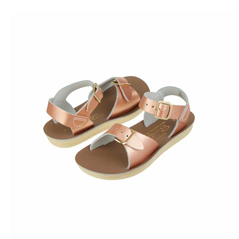 Outlet - Salt-Water Sun-San Kid's Sandals - Surfer - Rose Gold-Sandals-Rose Gold-SW 5 Child (UK 4) | Natural Baby Shower