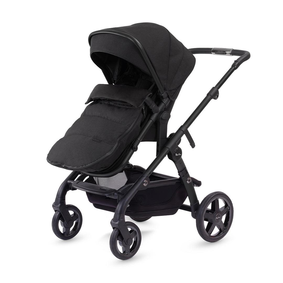 Silver Cross Wave Footmuff 2023 Onyx Natural Baby Shower