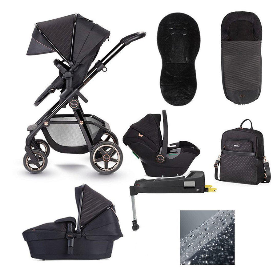 Outlet - Silver Cross Pioneer 21 Dream + i-Size Base Bundle Travel System - Eclipse-Travel Systems- | Natural Baby Shower